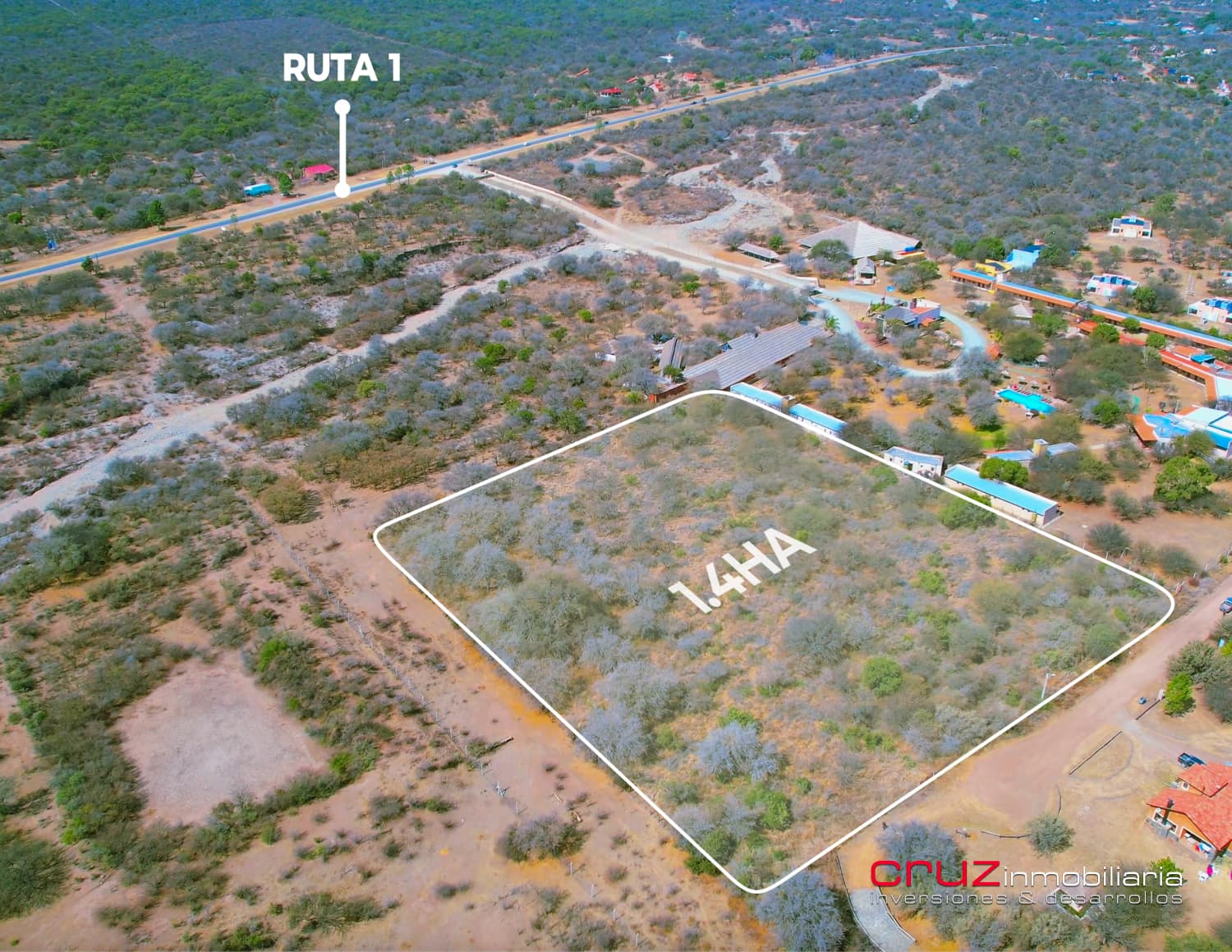 Lote de 1.4 hectáreas en El Justino – Cortaderas - imagen 8
