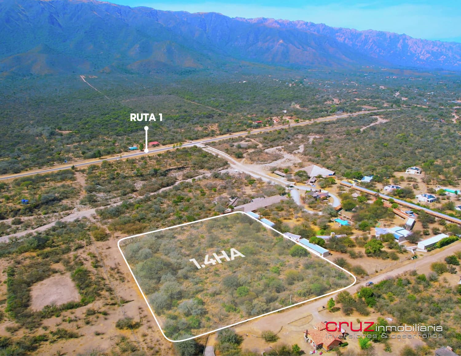 Lote de 1.4 hectáreas en El Justino – Cortaderas - imagen 7