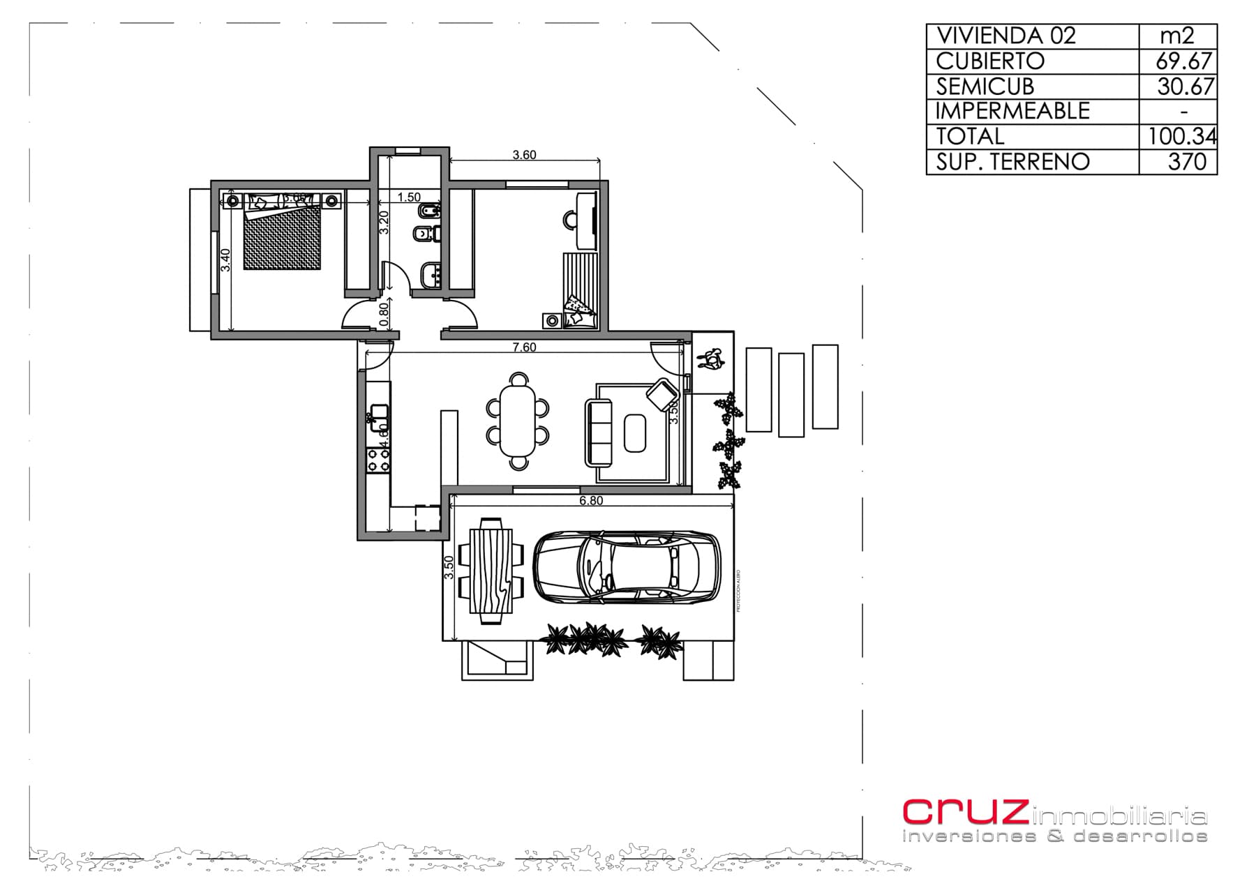 Casa de 70m2 en Barrio Las Magdalenas PREVENTA