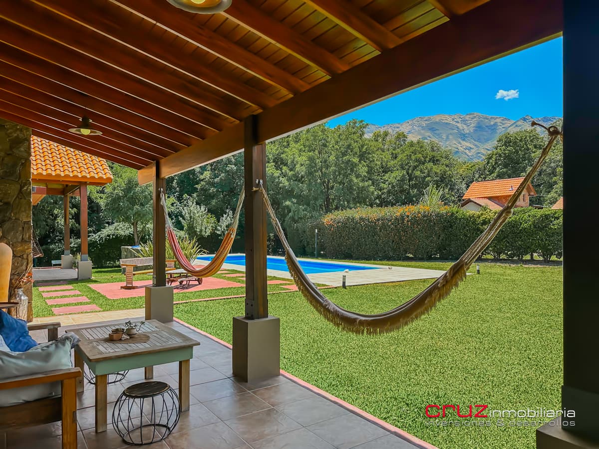 Casa Quinta de 260m2 con piscina en Villa de Merlo