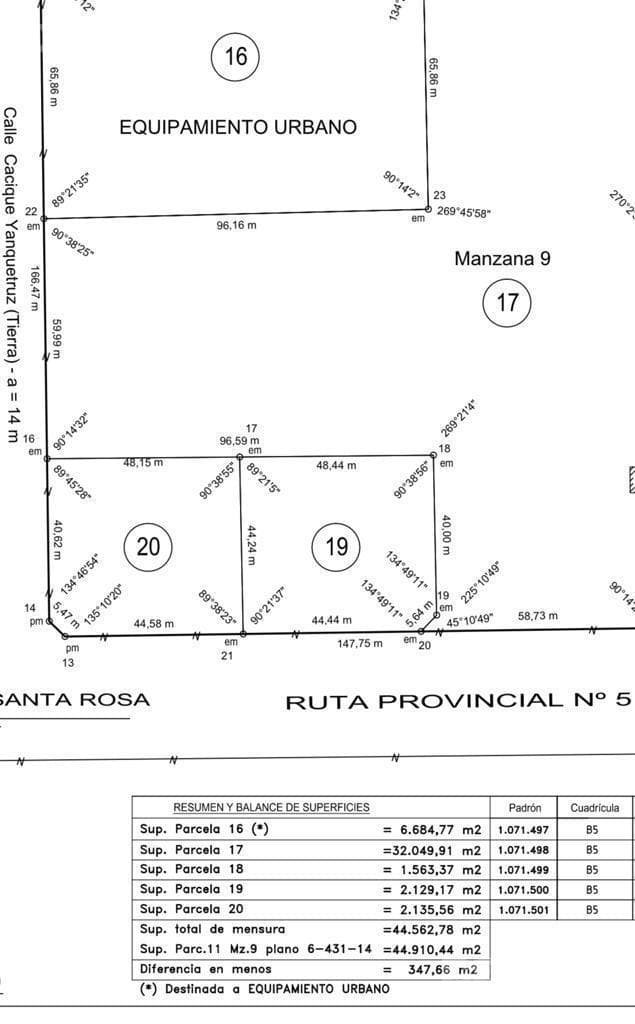 Terreno en Venta en Ruta Provincial 5 - Ruta 5